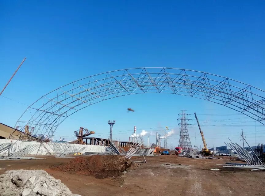 安慶葫蘆島熱電廠網架
